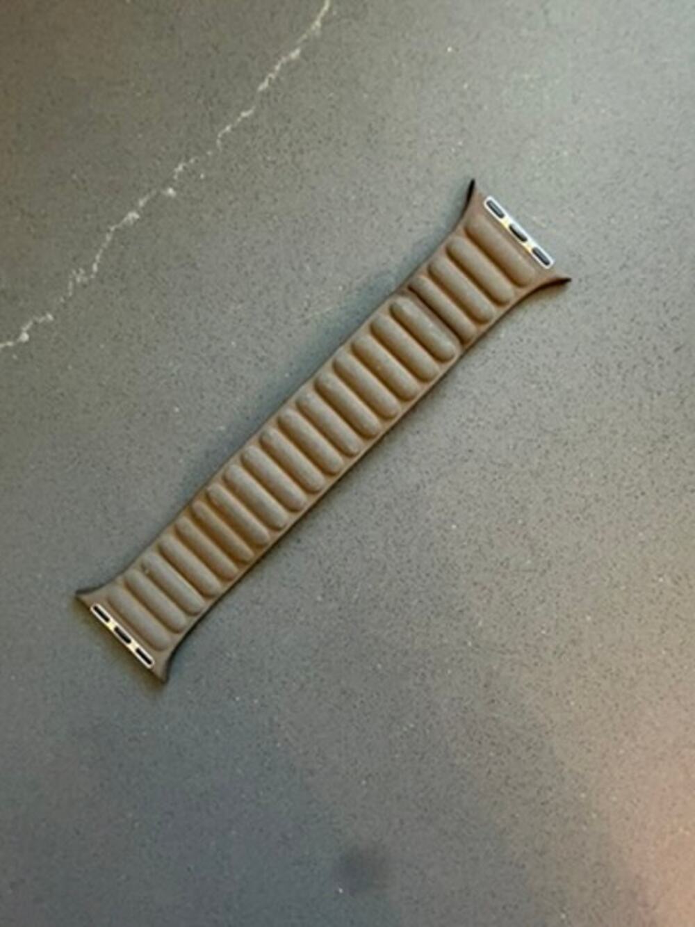 Apple Watch Sport Band 42mm Soft Gray Silicone Strap Size S/M